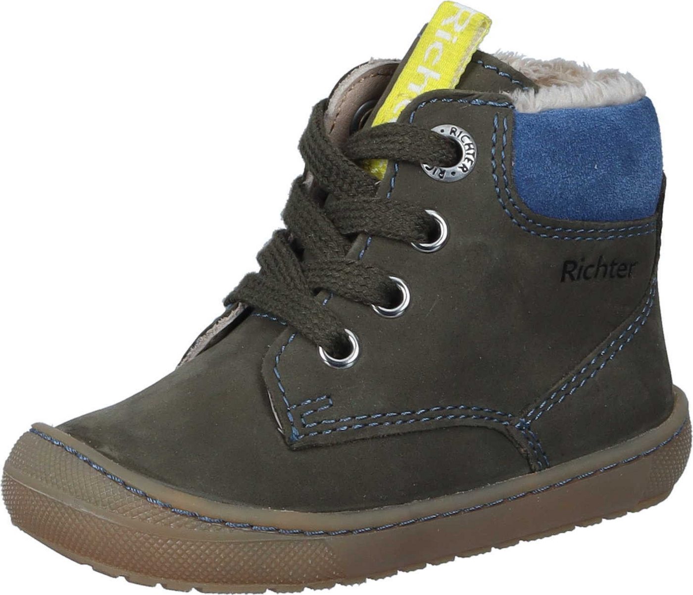 Richter Stiefel Stiefel aus Veloursleder