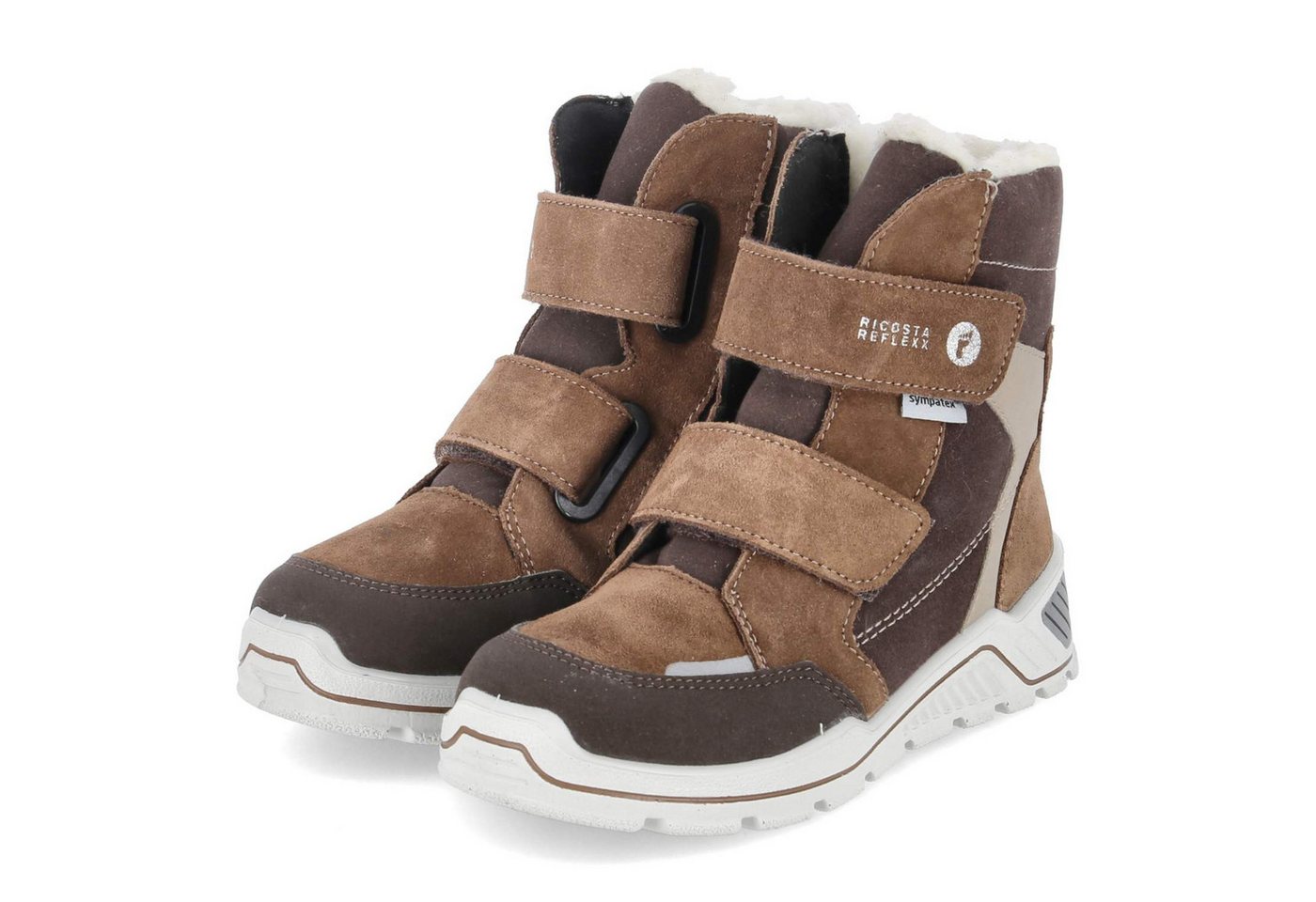 Ricosta 50 5302103/260 Unisex Leder und Synthetik braun Winterstiefel