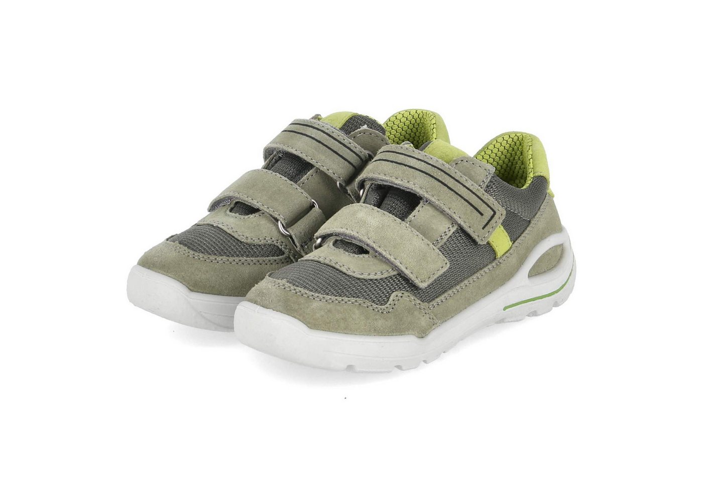 Ricosta 50 6900102/530 Jungen Leder & Textil gruen Slipper