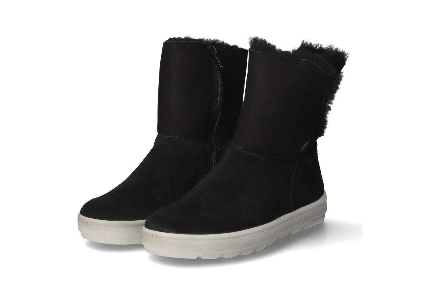 Ricosta 50 9200202/090 Unisex Rauleder schwarz Winterstiefel