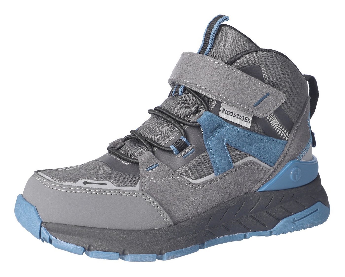 Ricosta Blaze Sneaker Klettschuh mit TEX-Ausstattung, Größenschablone zum Download