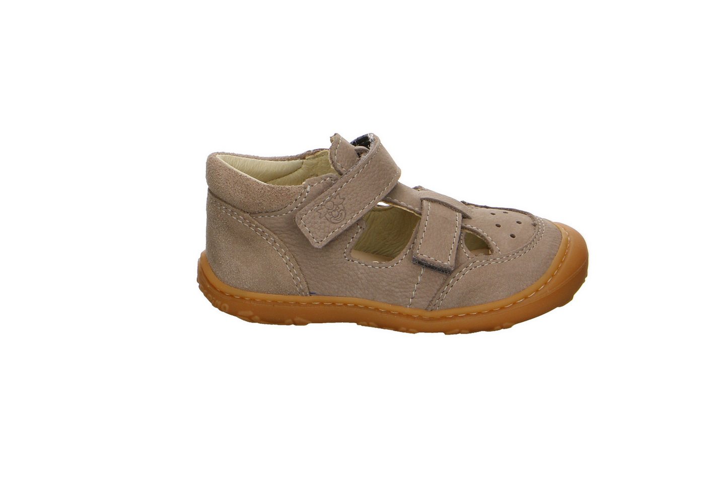 Ricosta Eni Nubuk Riegelschuhe Jungen vorne geschlossen grün Sandale