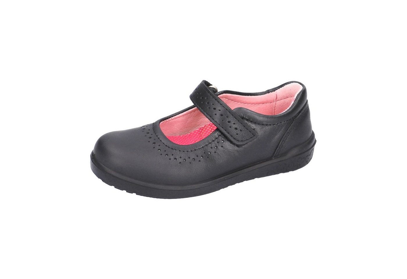 Ricosta Riemchenballerina (schwarz)