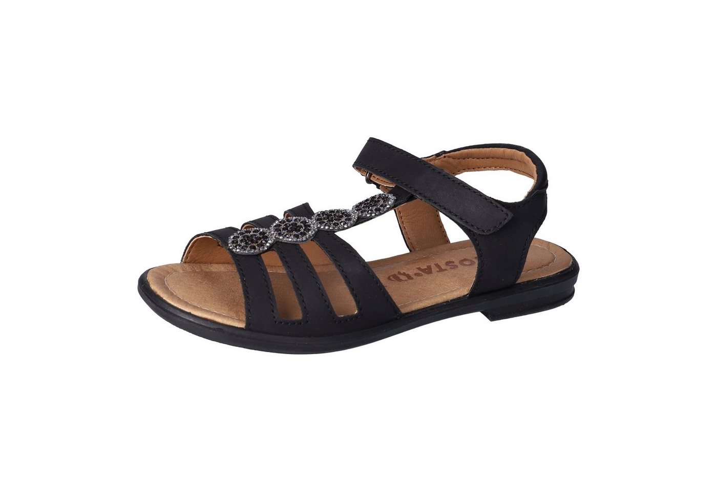 Ricosta Riemchensandale (schwarz)