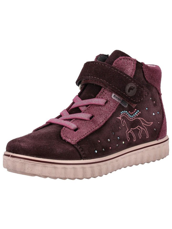 Ricosta Sneaker Veloursleder . Sneaker (Merlot)