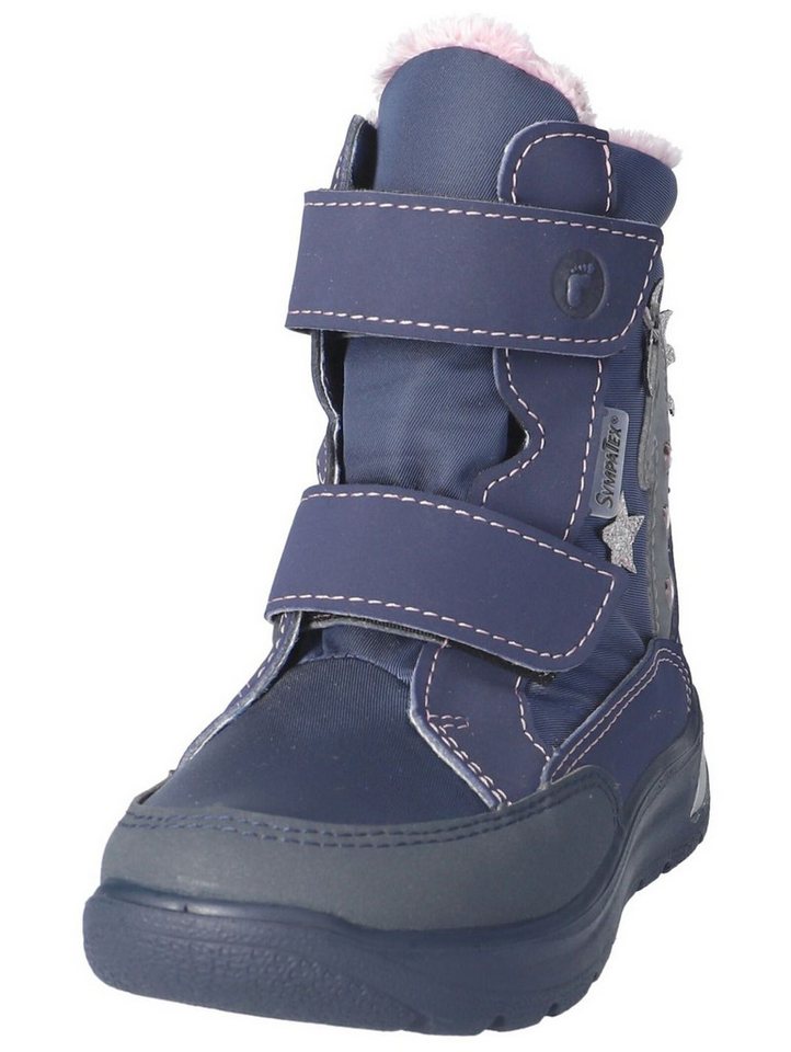 Ricosta Stiefelette Lederimitat/Textil Stiefelette (blau)