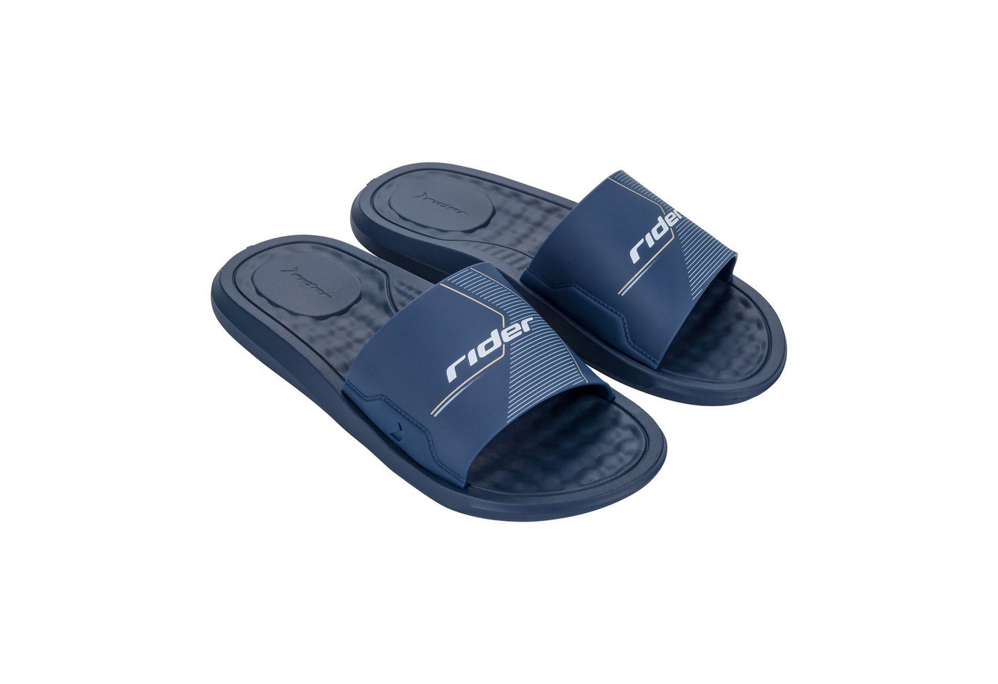 Rider STEP SLIDE AD - Slides Badepantolette Bade-Slides mit rutschfester Sohle - wasserfest - sportliches Design