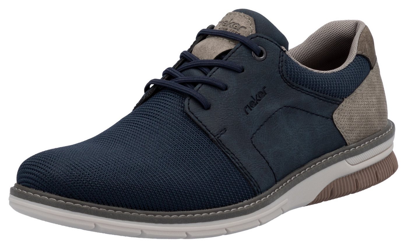 Rieker Slip-On Sneaker Schlupfschuh, Halbschuh, Sneaker mit Gummizug für leichten Einstieg