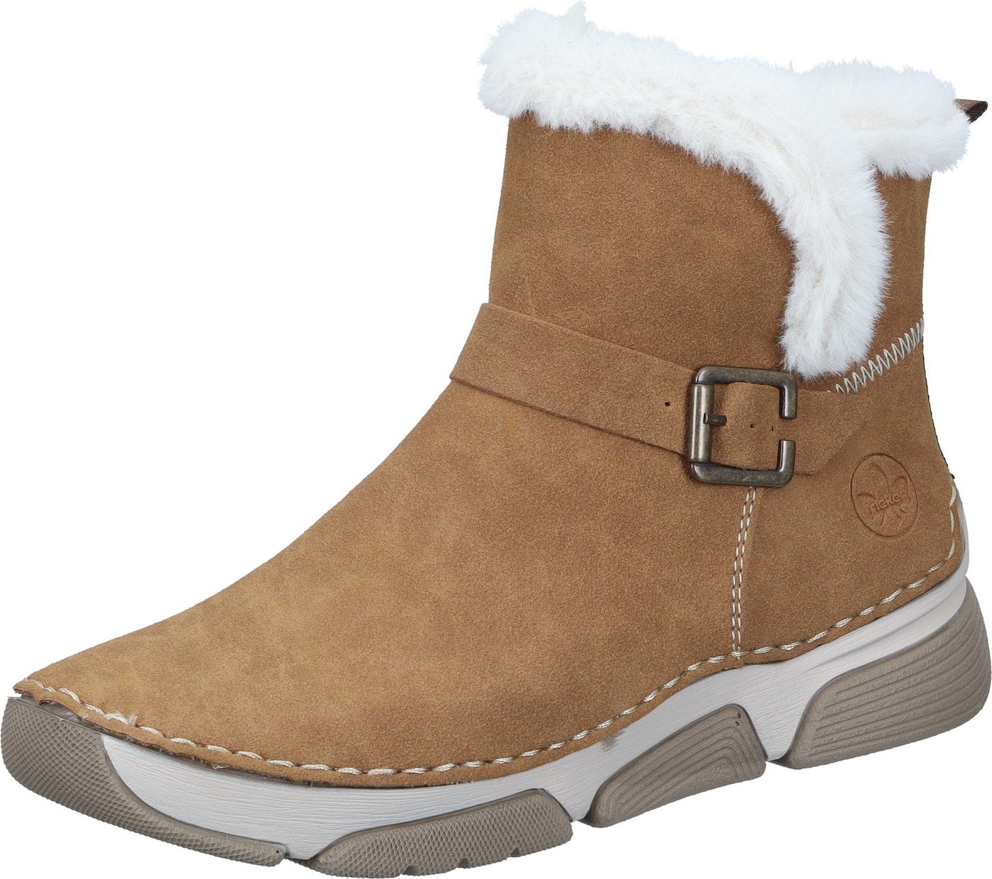 Rieker Stiefel Stiefel aus strapazierfähigem Synthetik