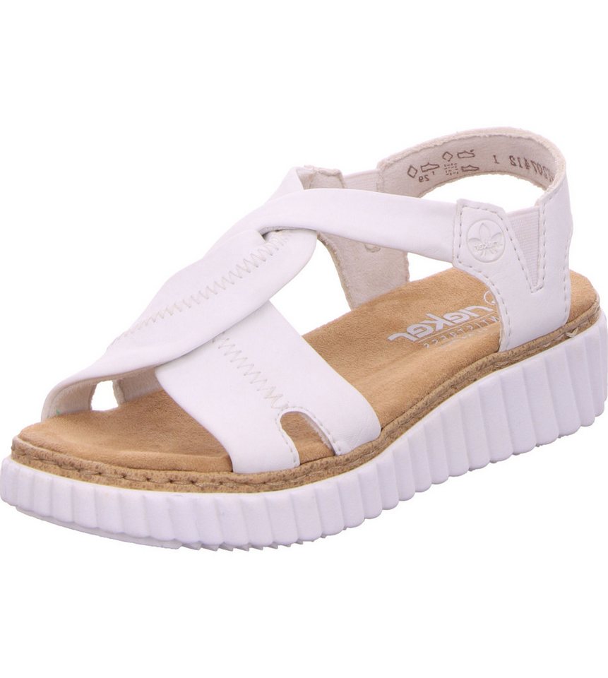 Rieker Keilsandalette (weiß)