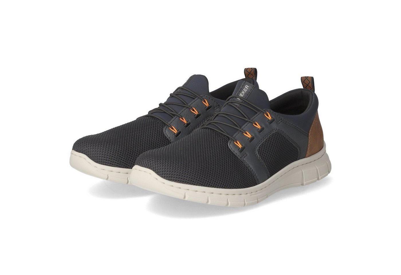 Rieker B7796-14 Herren Synthetik blue Slipper