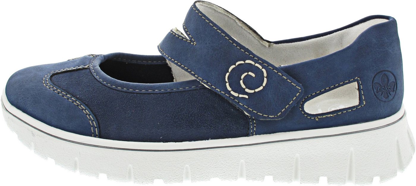 Rieker Ballerina (blau)