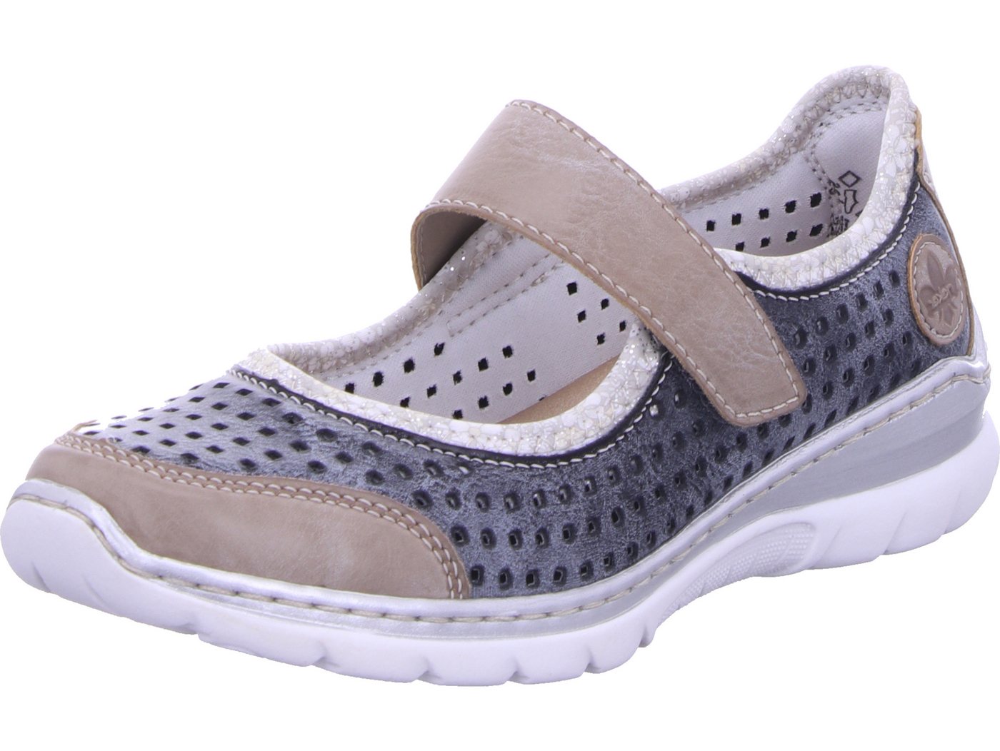 Rieker Ballerina echtes Leder