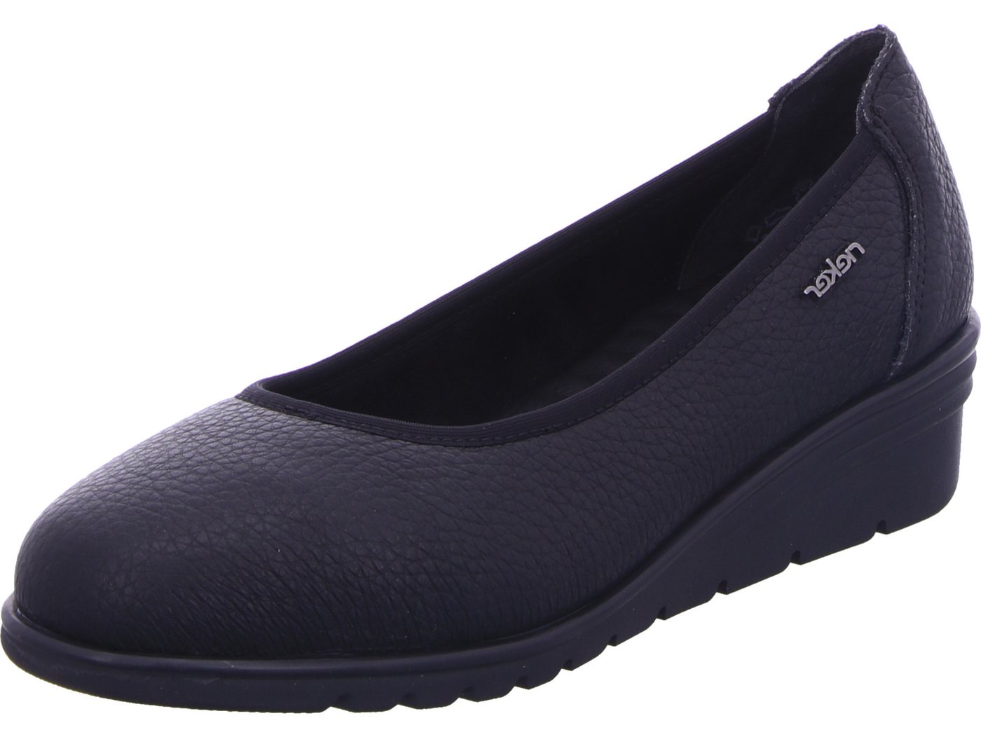 Rieker Ballerina echtes Leder (schwarz)