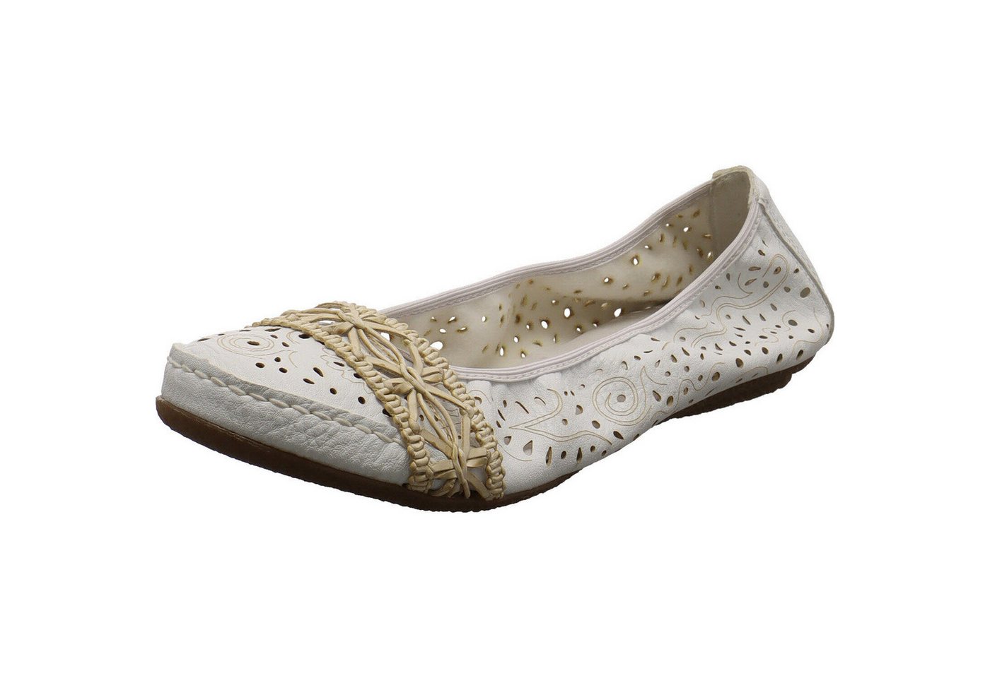 Rieker Ballerina (weiß)