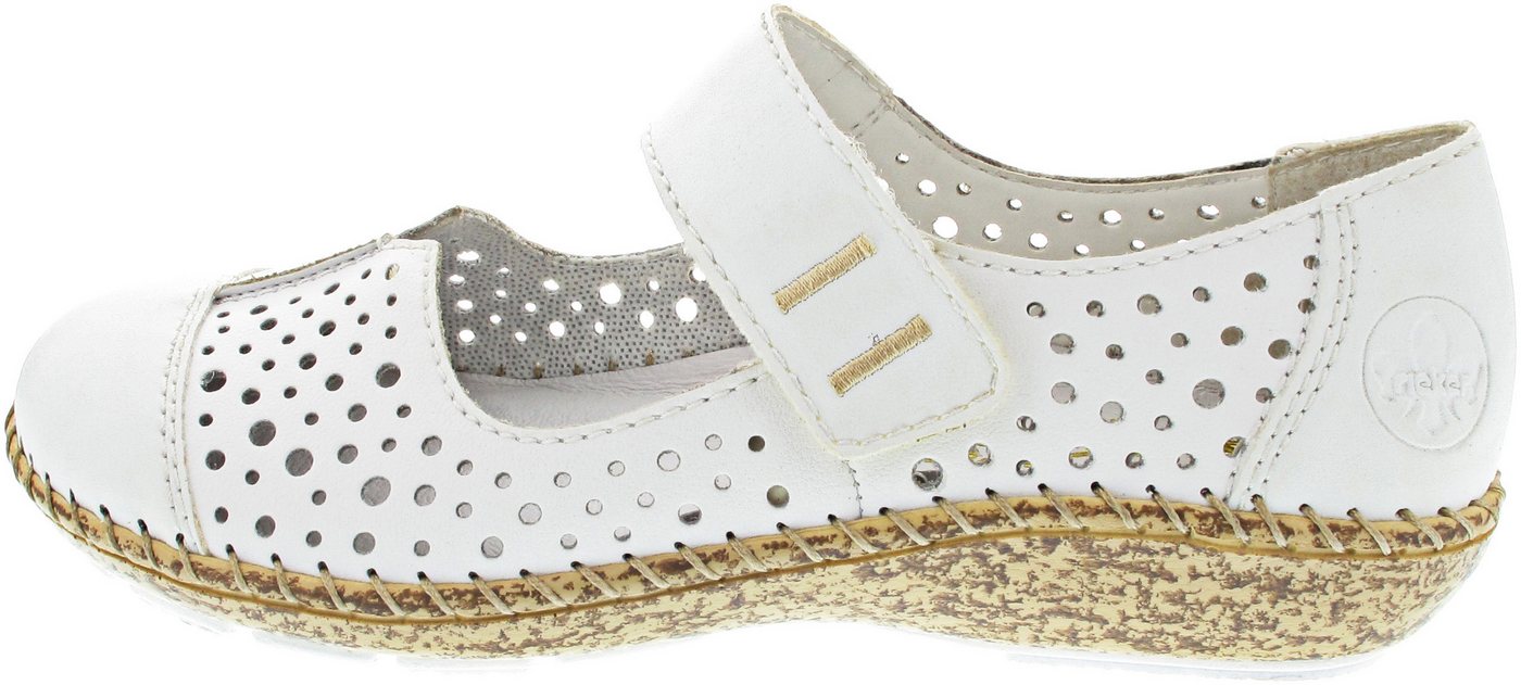 Rieker Ballerina (weiß)
