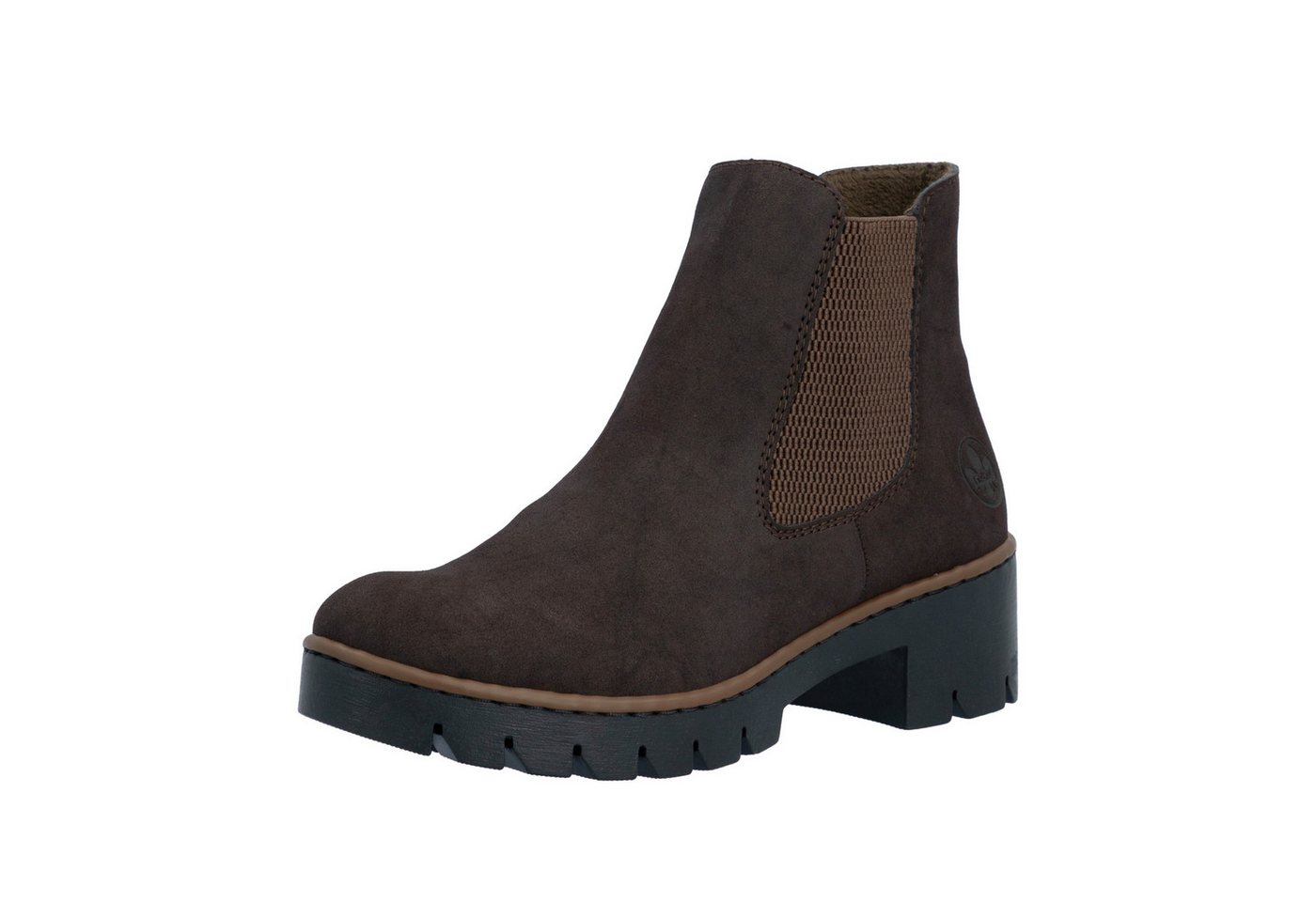 Rieker Chelseaboots Stiefelette, Schlupfboots mit Profilsohle