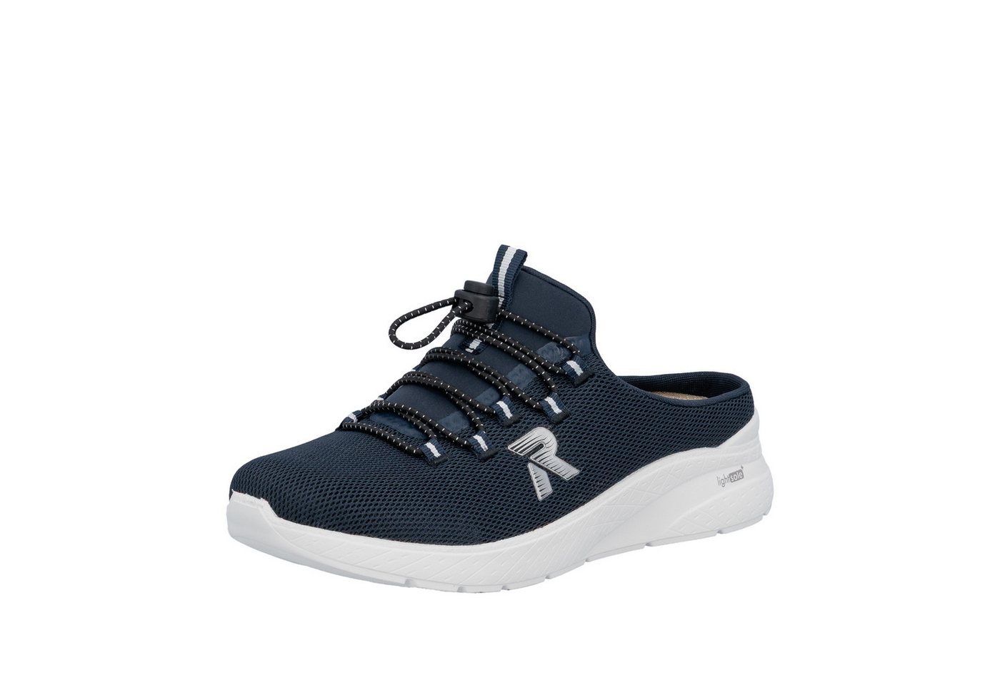 Rieker Clog Sabot, Sommerschuh, Hausschuh mit MemoSoft-Innensohle