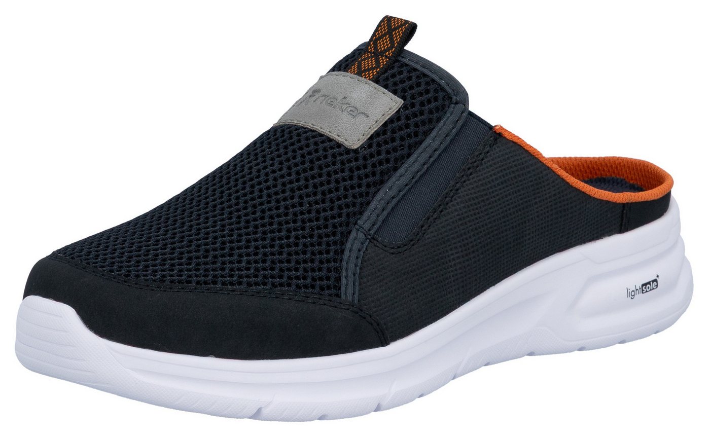 Rieker Clog, Sommerschuh, Schlappen, Urlaub, in sportlicher Optik