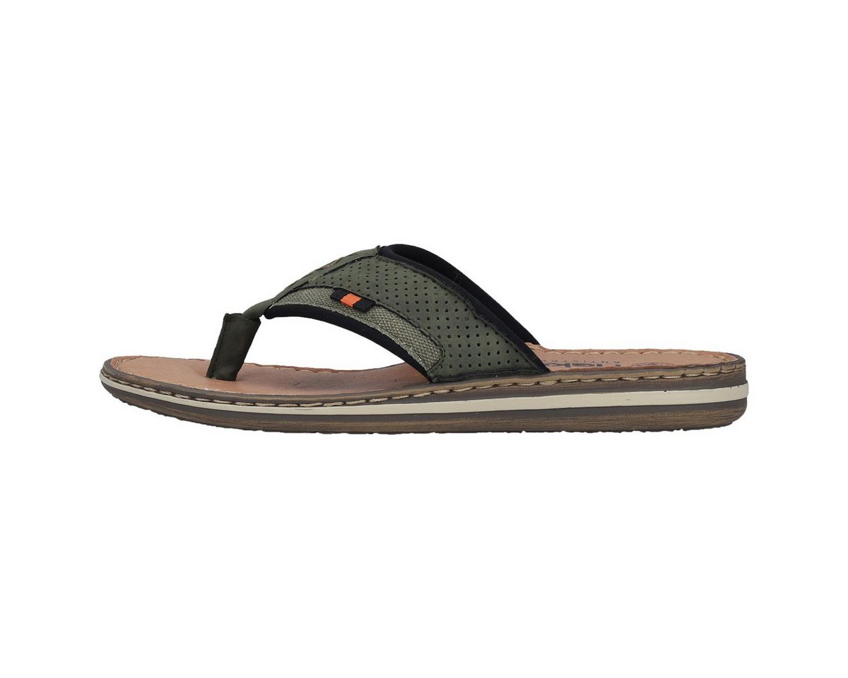 Rieker Comfort Zehentrenner (1-tlg) Zehenstegsandalen - Schockabsorbierende Sohle