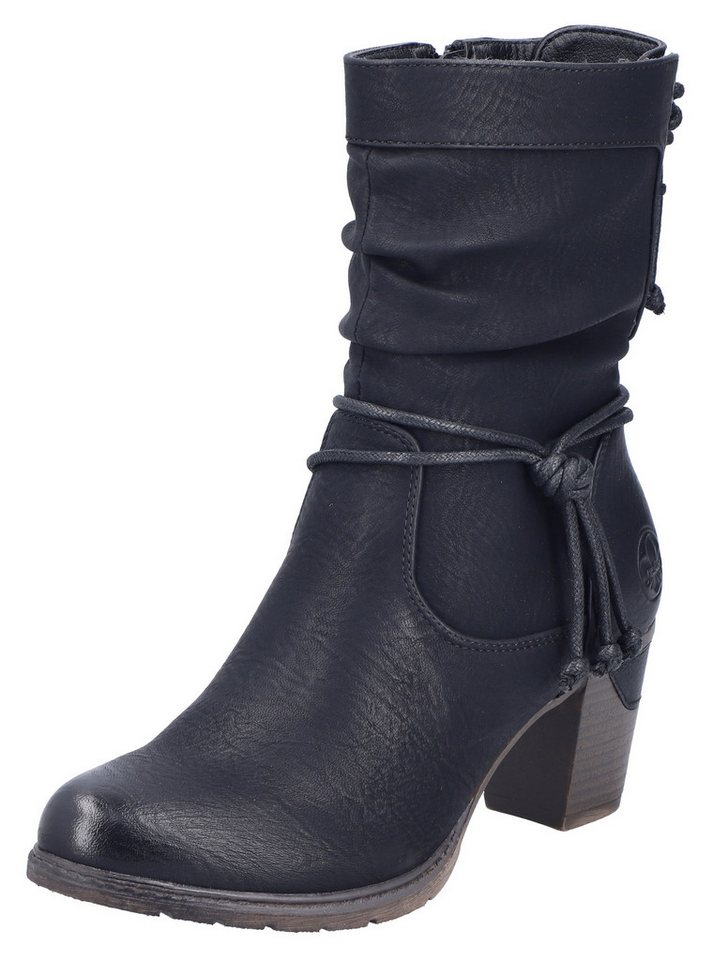 Rieker Cowboy Stiefelette, Westernstiefelette, Stiefelette mit Slouchy-Schaft