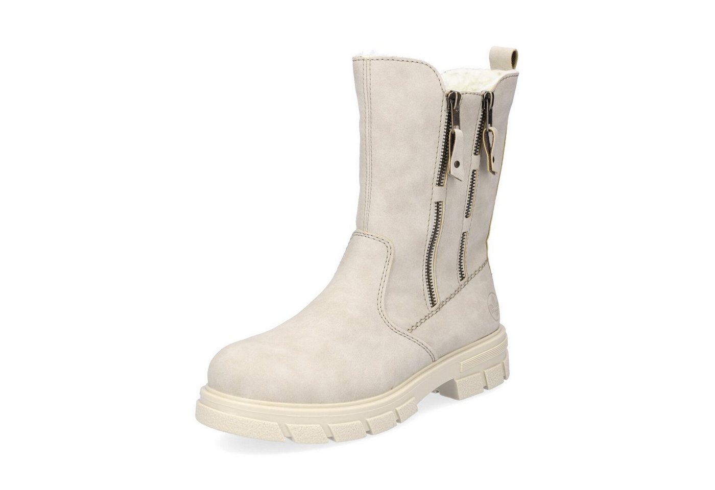 Rieker Damen Boot beige Ankleboots