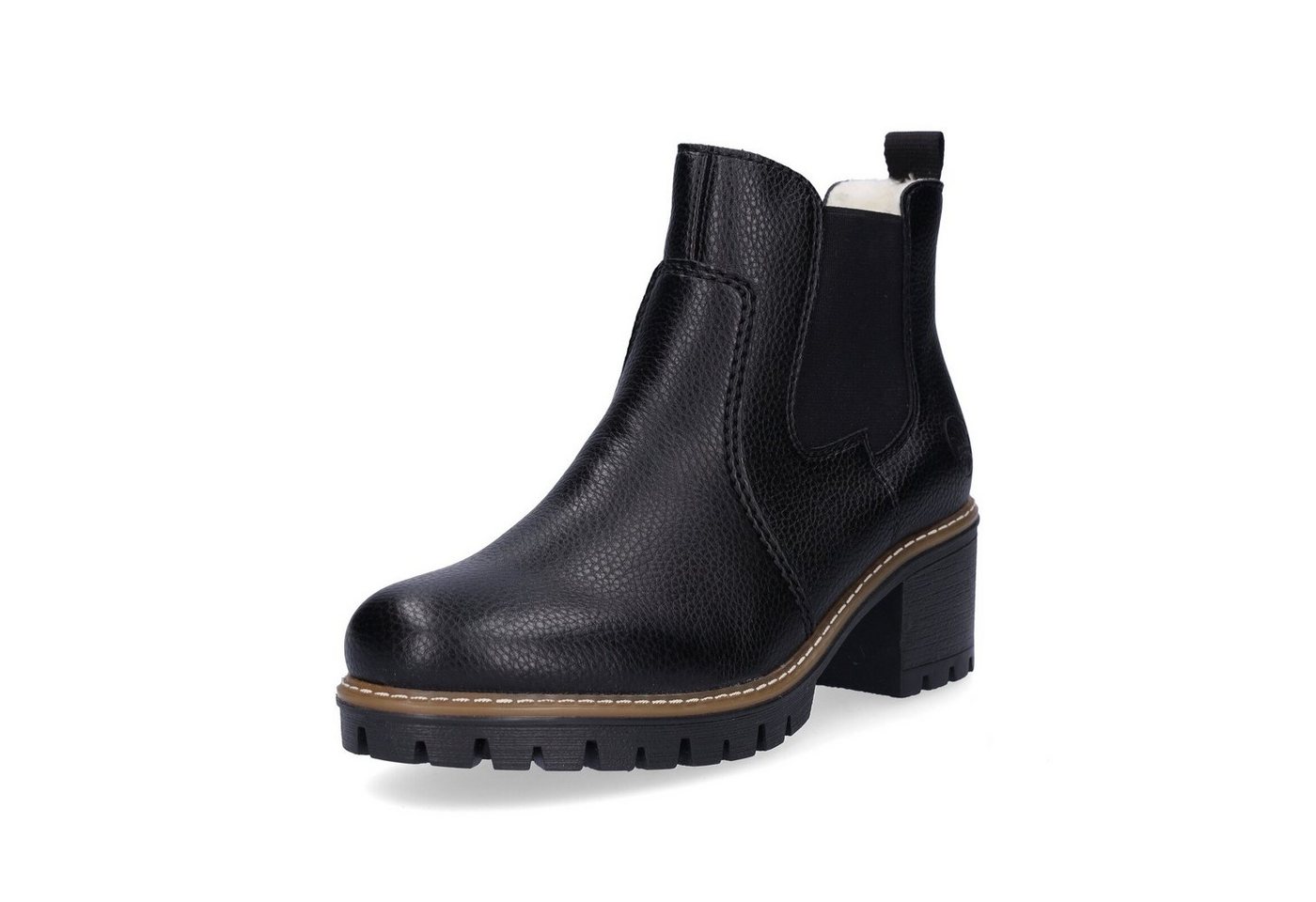 Rieker Damen Boot schwarz Ankleboots (schwarz)