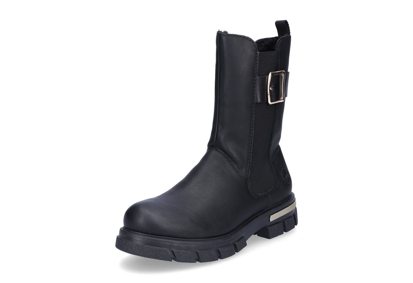 Rieker Damen Boot schwarz Ankleboots