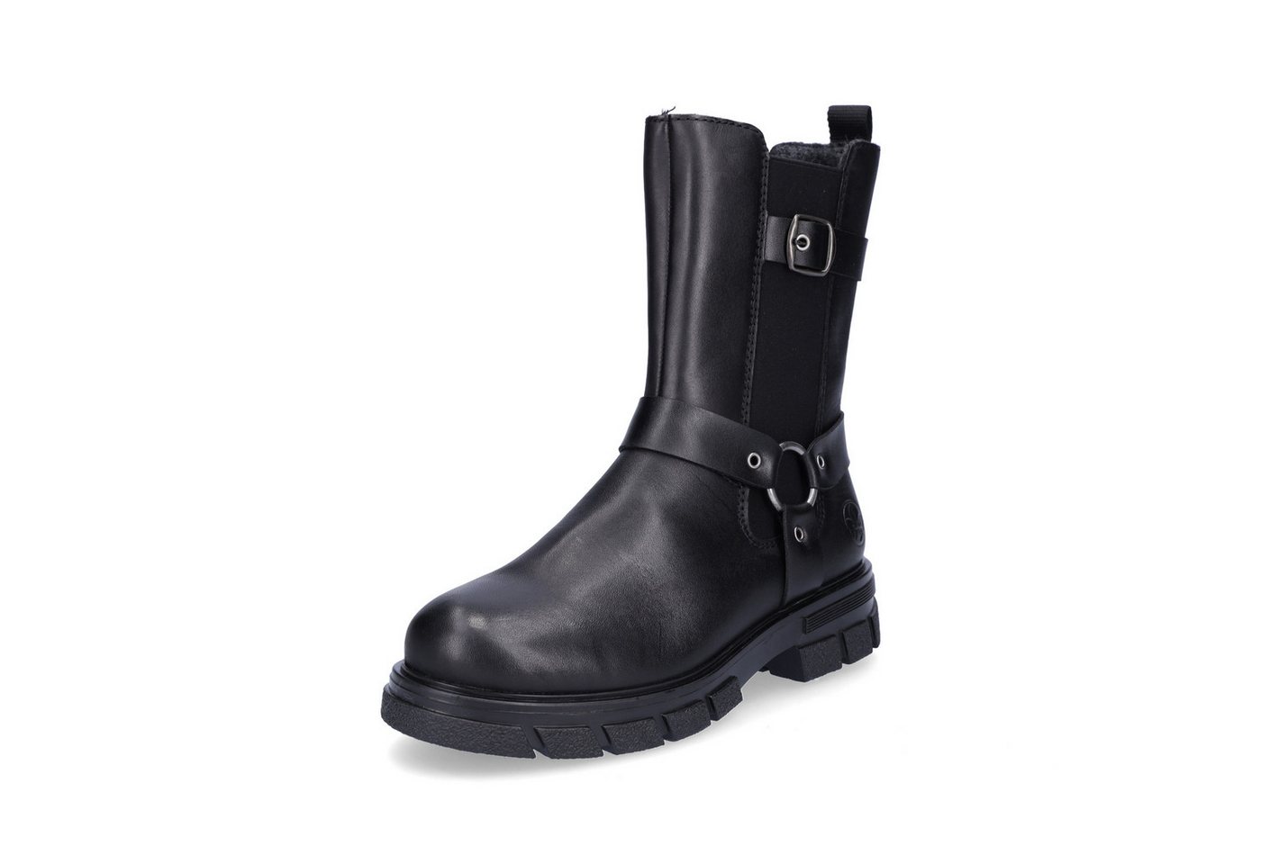 Rieker Damen Boot schwarz Ankleboots (schwarz)
