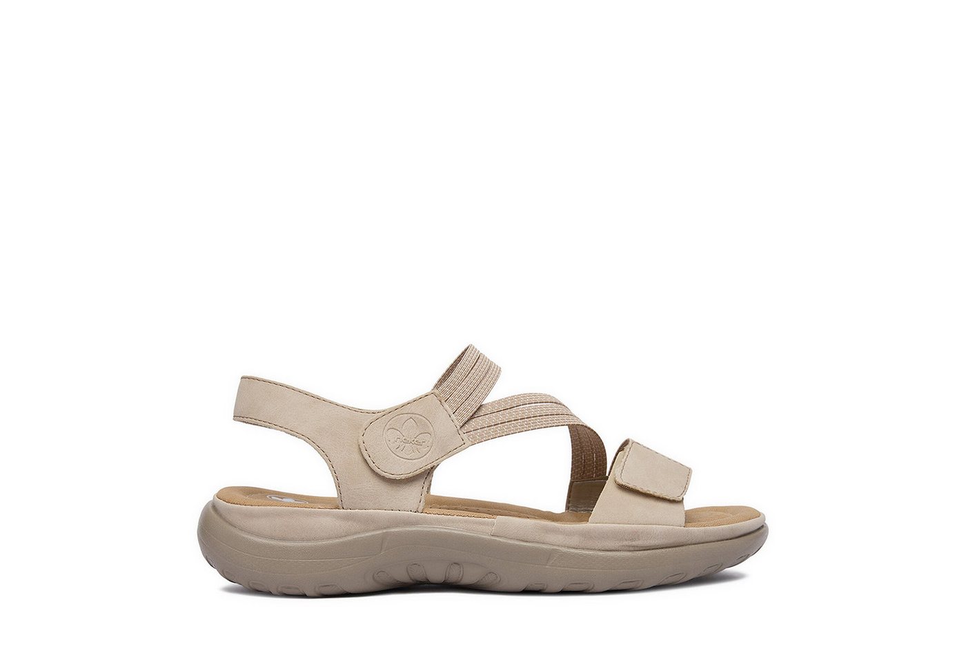 Rieker Damen-Sandalen Beige 64870-62 Sandale