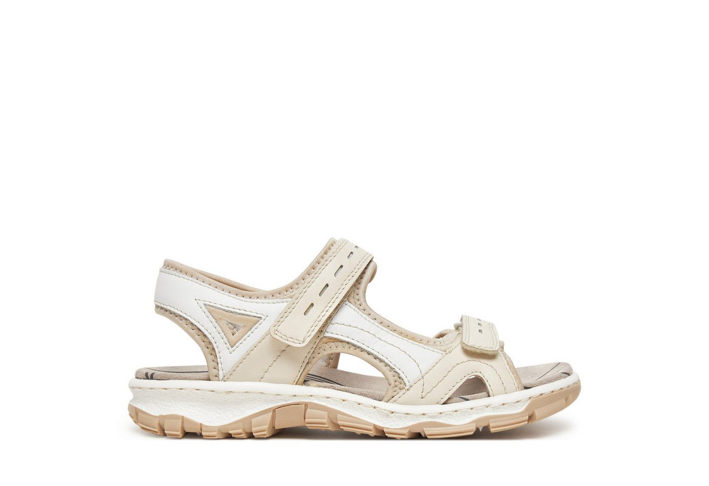 Rieker Damen-Sandalen Beige 68866-62 Sandale