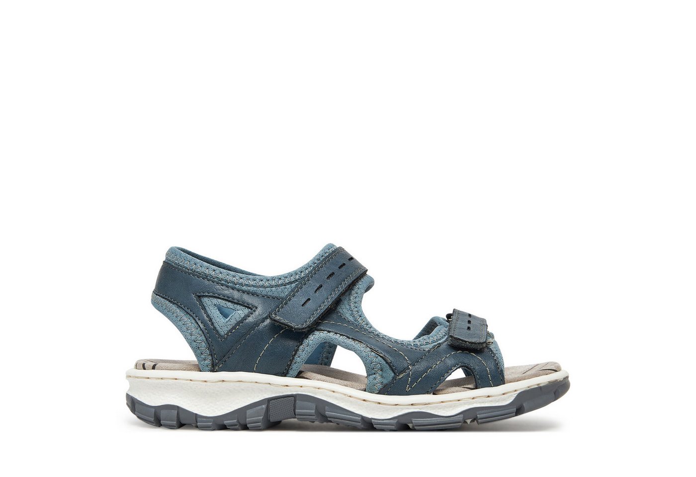 Rieker Damen-Sandalen Blau 68866-12 Sandale