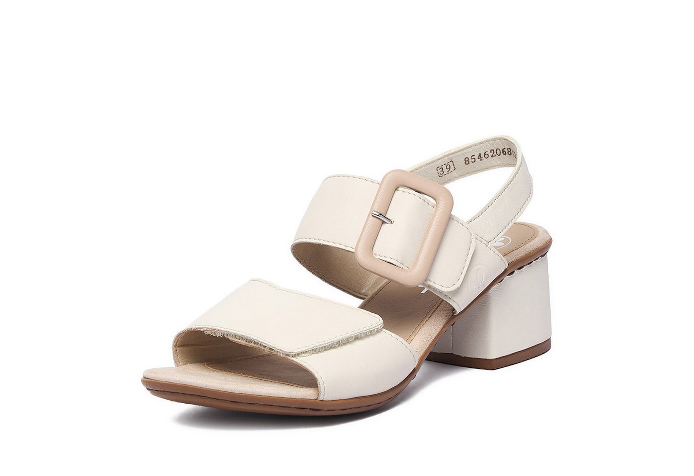 Rieker Damen-Sandalen Creme Sandale