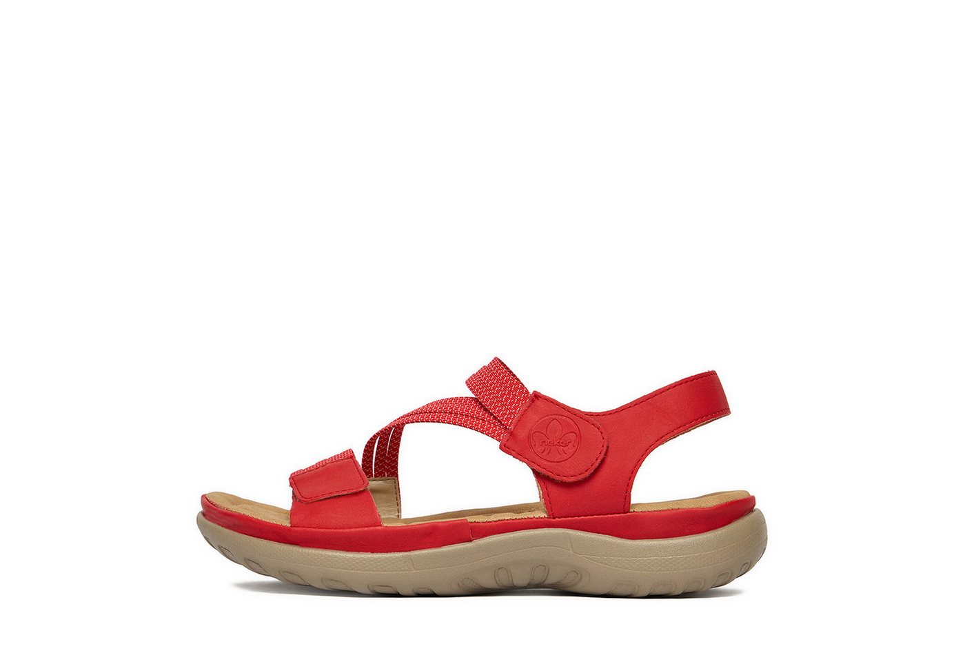 Rieker Damen-Sandalen Rot 64870-33 Sandale