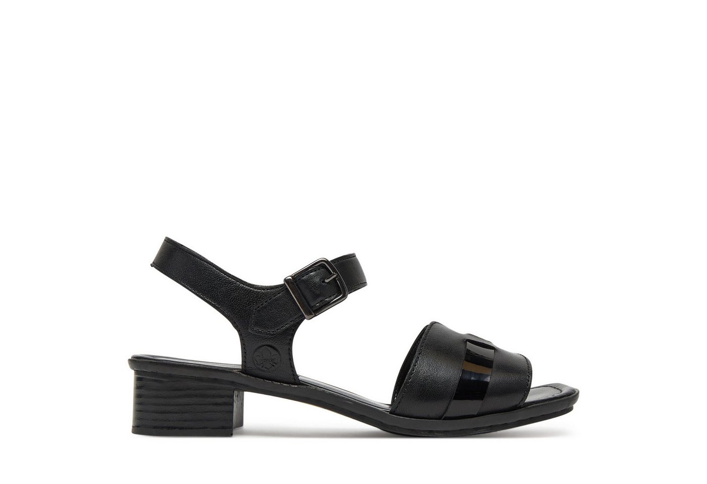Rieker Damen-Sandalen Schwarz 62685-00 Sandale