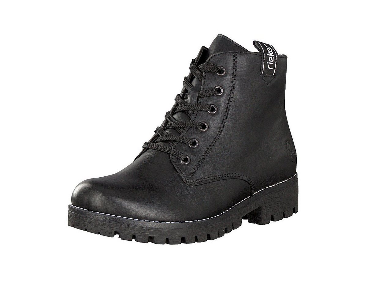 Rieker Damen Schnürboot schwarz Schnürboots