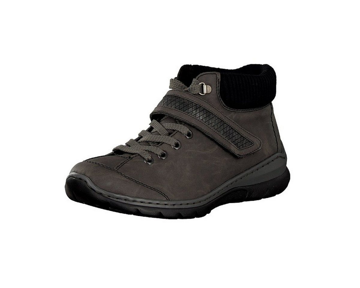 Rieker Damen Schnürschuh grau Schnürschuh
