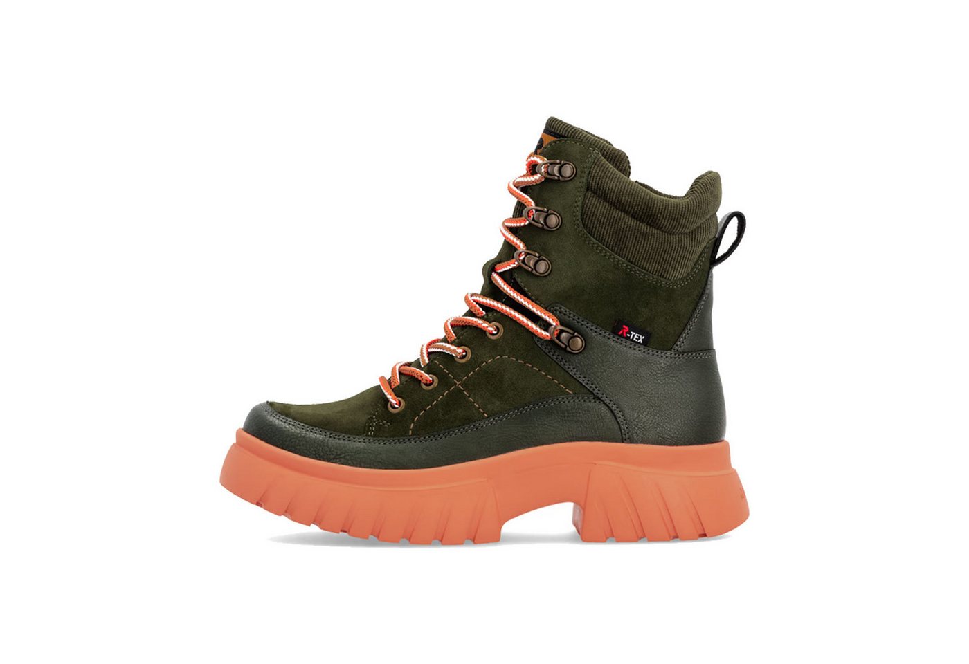 Rieker Damen Schnürstiefel Stiefel