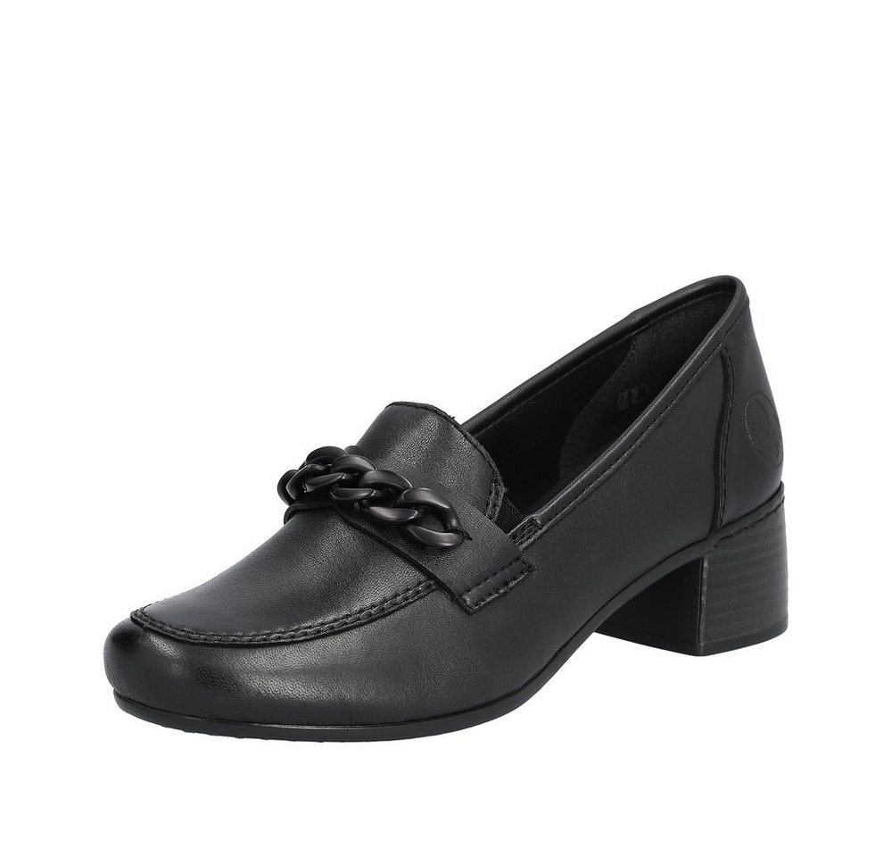 Rieker Damen Slipper 41660-00 schwarz Slipper