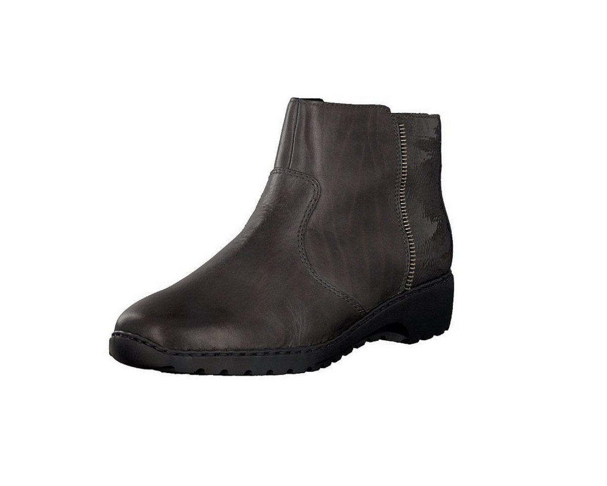Rieker Damen Stiefelette grau Stiefelette