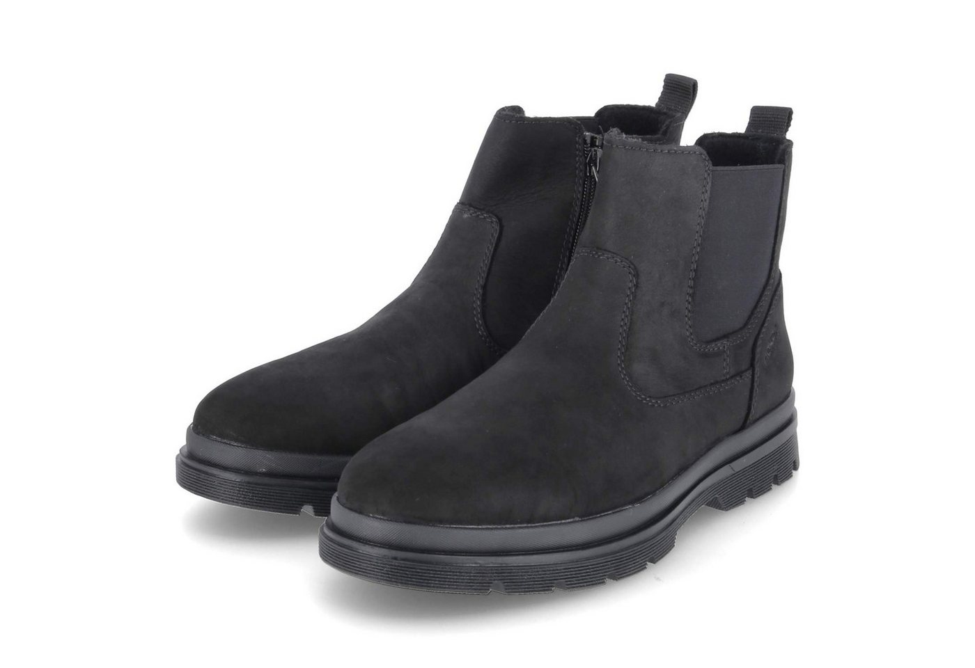 Rieker F7051-00 Herren Rauleder schwarz Stiefel