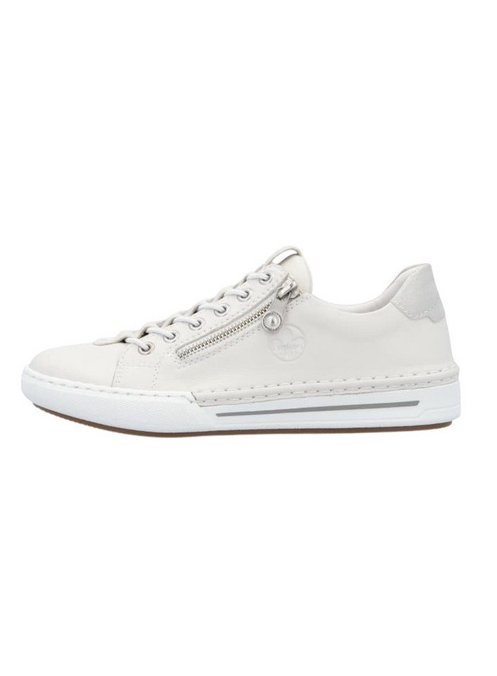 Rieker (Glattleder) L7250 weiss Damen Sneaker