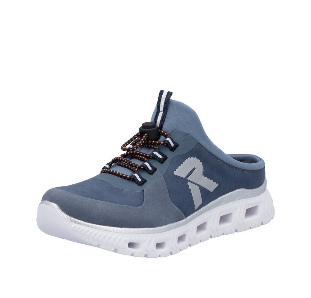 Rieker - Halbschuhe - Blau Pantolette