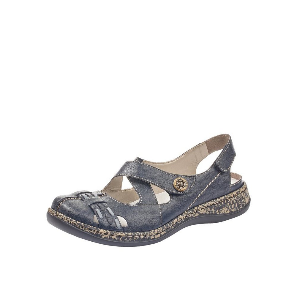 Rieker - Halbschuhe - Blau Pumps