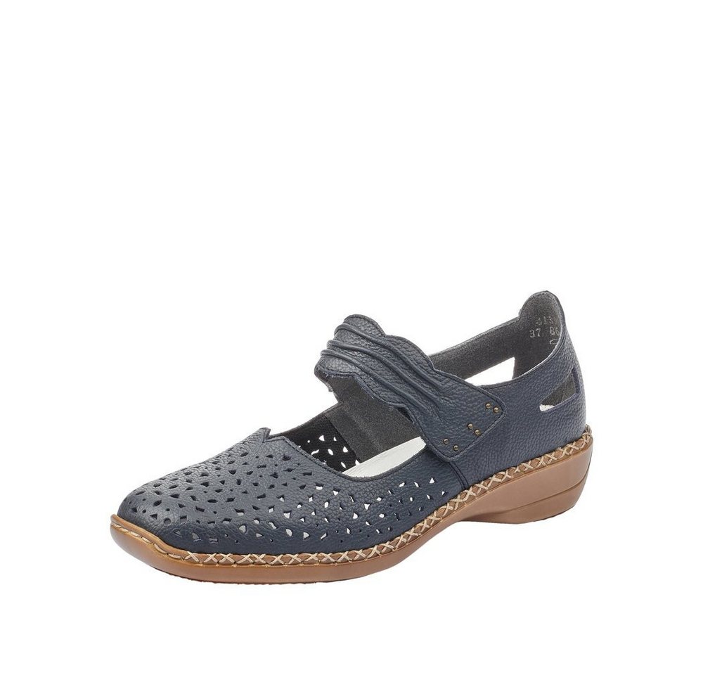 Rieker - Halbschuhe - Blau Slipper
