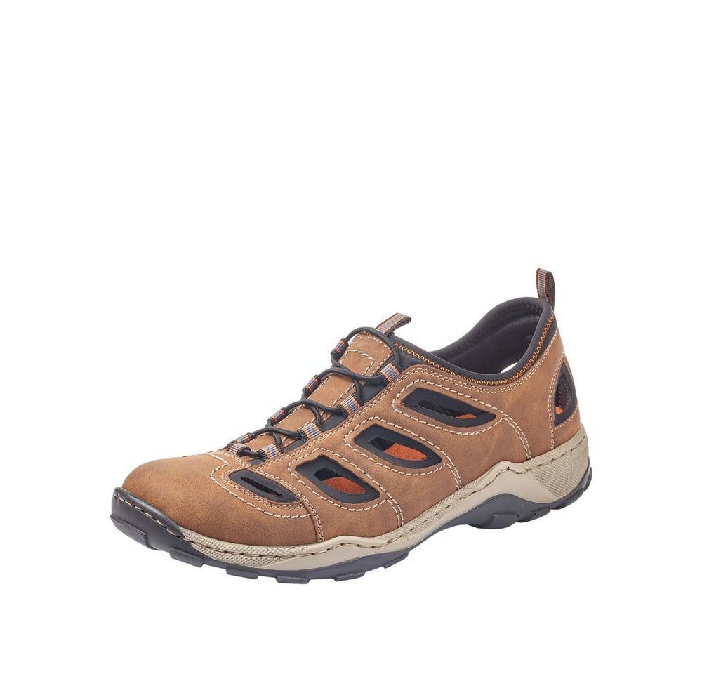 Rieker - Halbschuhe - Braun Slipper