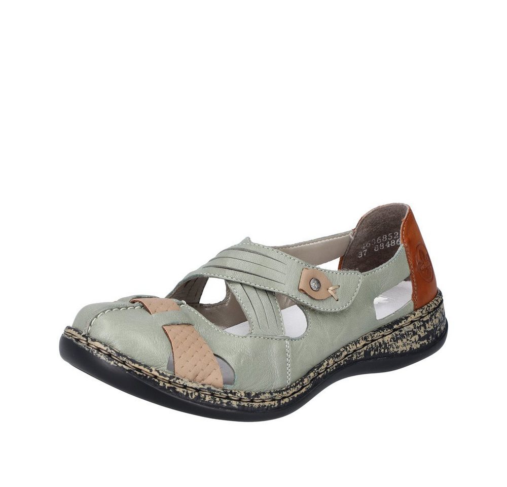 Rieker - Halbschuhe - Grün Ballerina