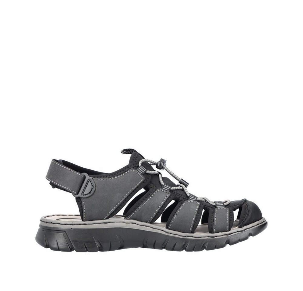 Rieker - Halbschuhe - Schwarz Sandalette