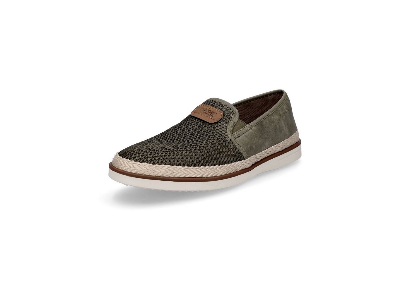 Rieker Herren Slipper grün Slipper