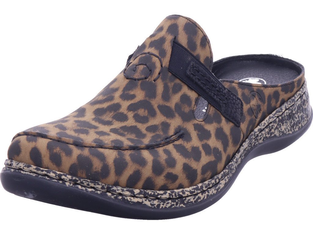 Rieker HWK Damen Halbschuhe Keilpantolette